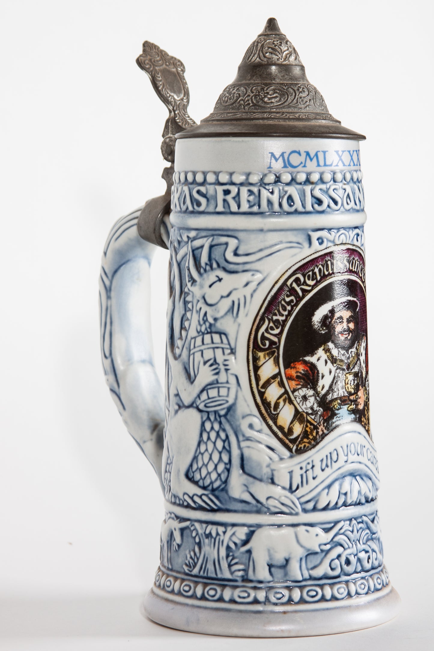 1982 Tankard: King's Crest Blue