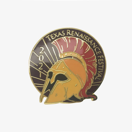 2021 Spartan Helm Pin