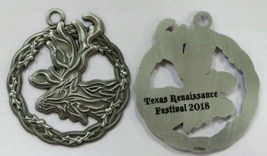 Ornament: 2018 Stag Wreath