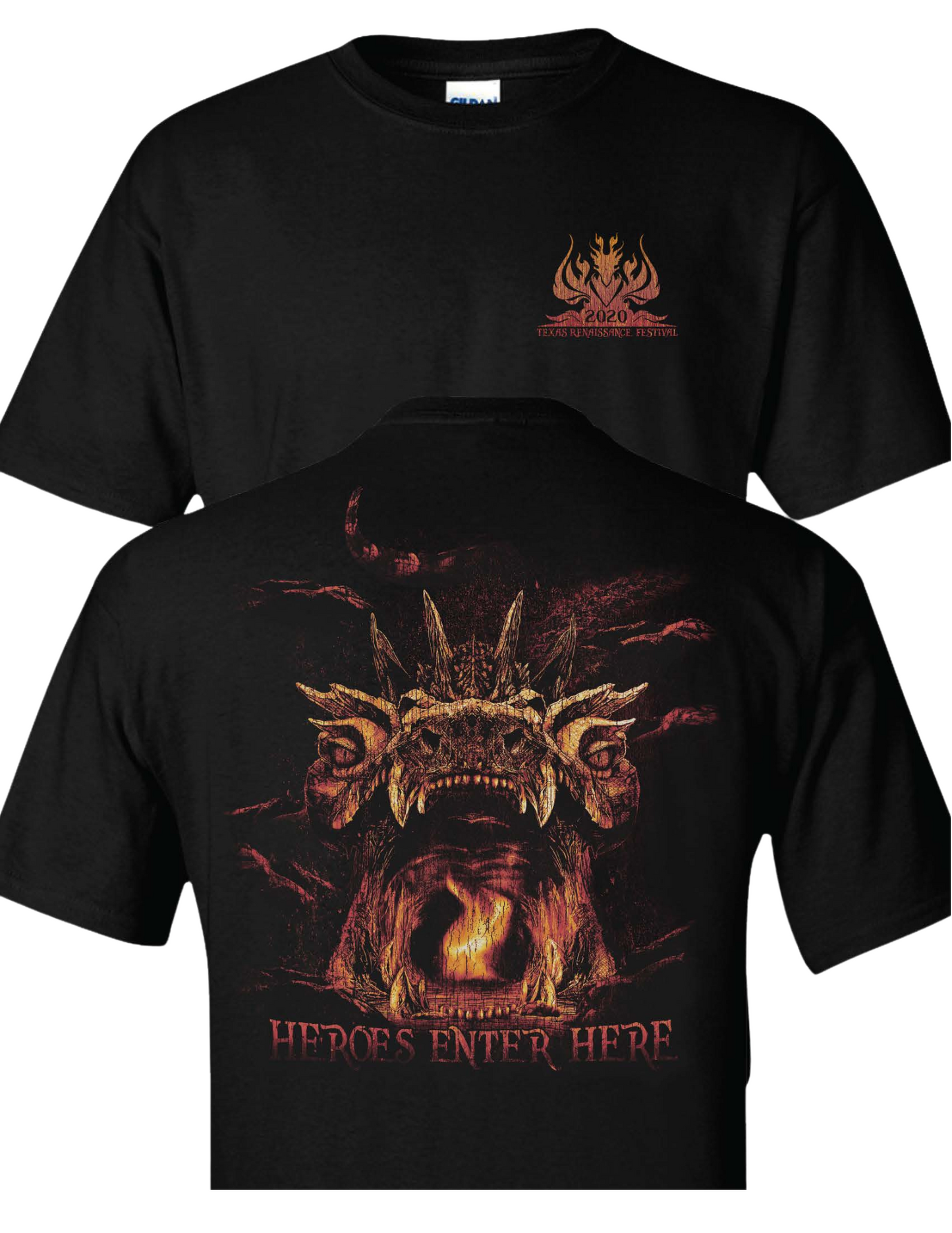 Unisex: 2020 Red Warrior Dragon