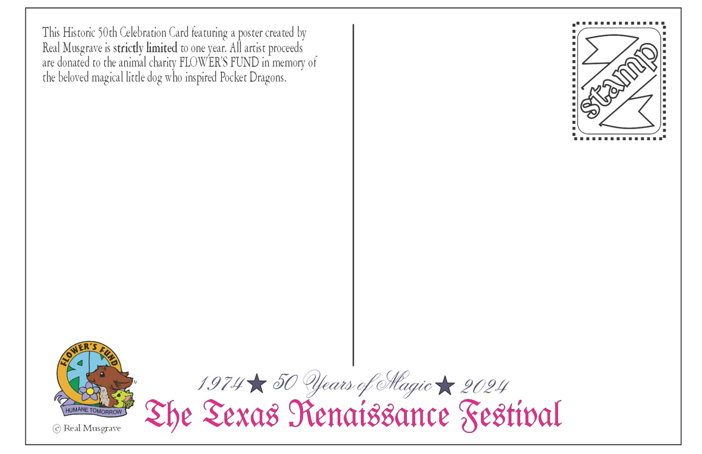 Real Musgrave Postcard: 10th