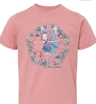 Toddler Blueberry Fairy Tee