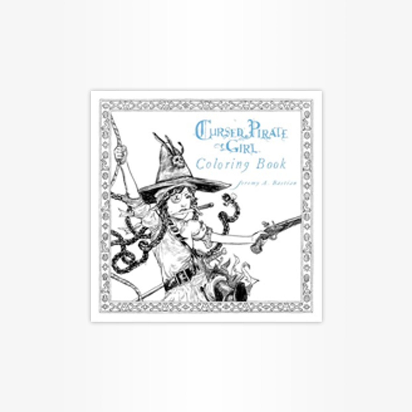 Coloring Book: Cursed Pirate Girl