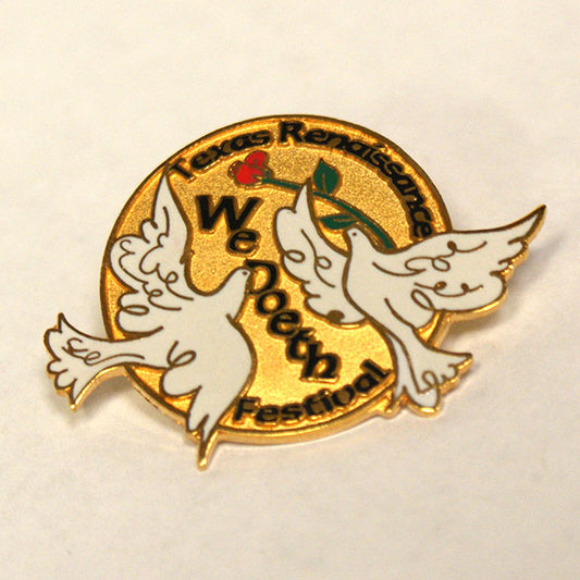 2001 Dove Wedding Pin
