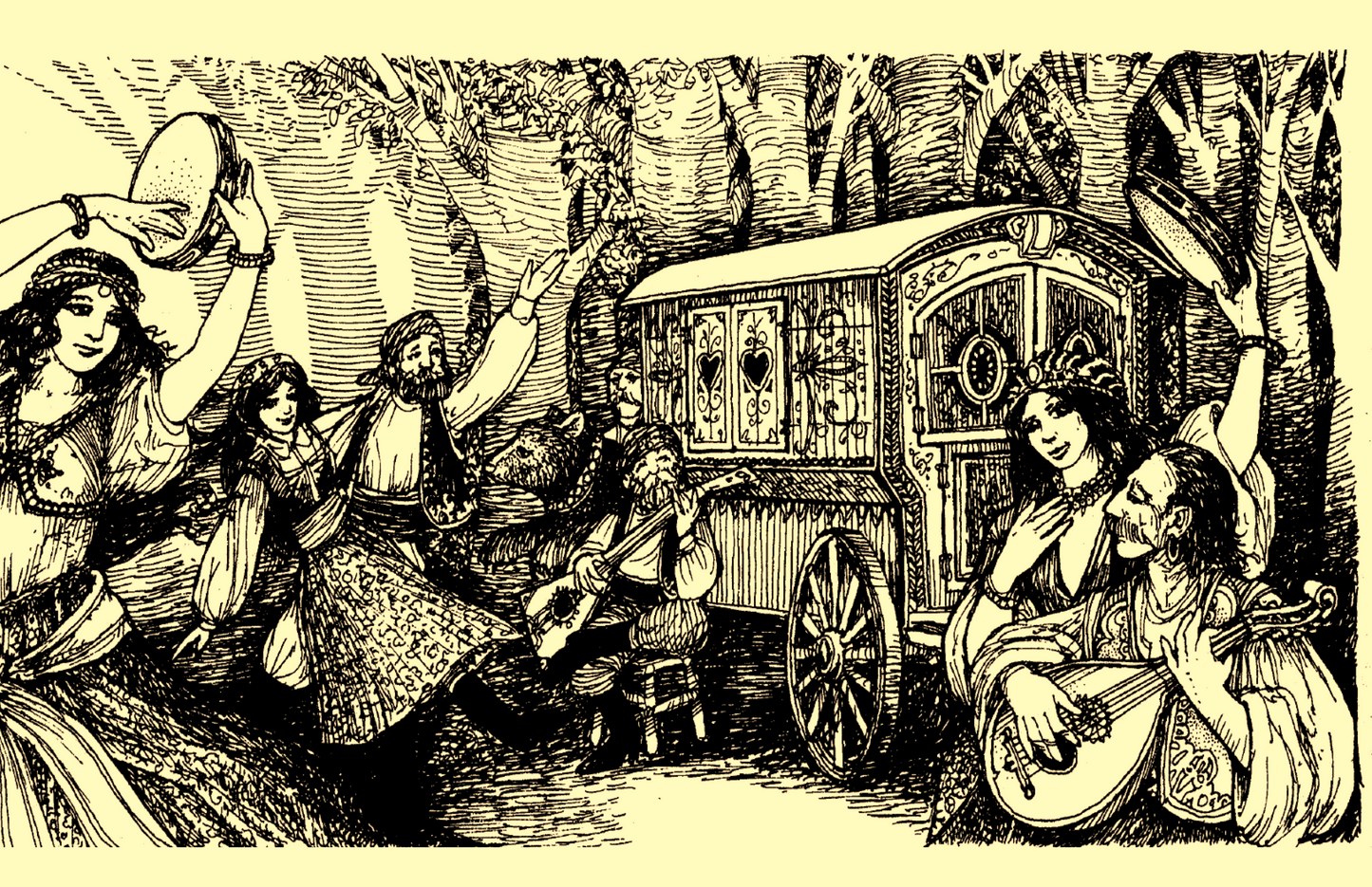 Real Musgrave Postcard: Gypsy