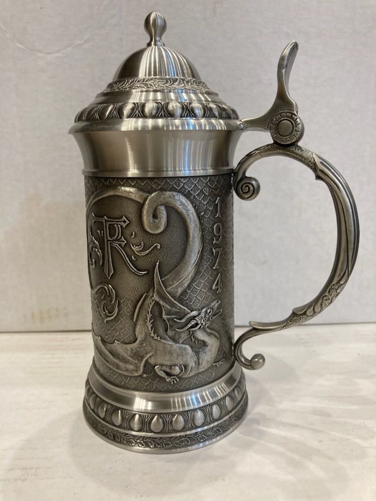 2024 Pewter Stein: 50th Anniversary Dueling Dragons