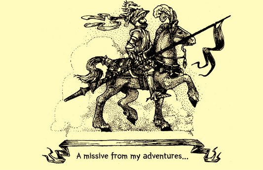 Real Musgrave Postcard: Knight