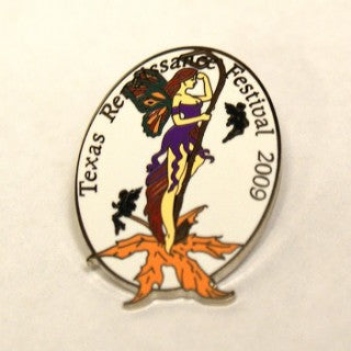 2009 Leaf Fairy Pin