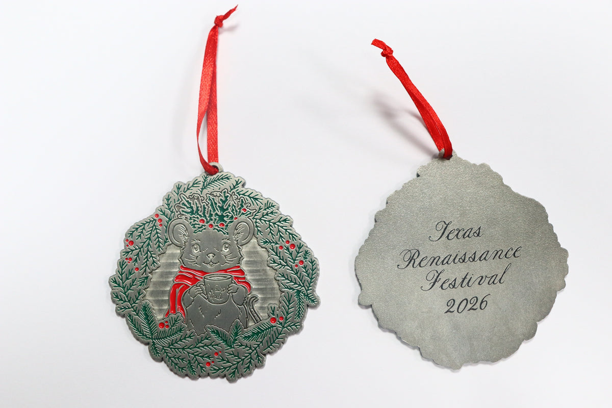 Ornament: 2026 Xmas Mouse