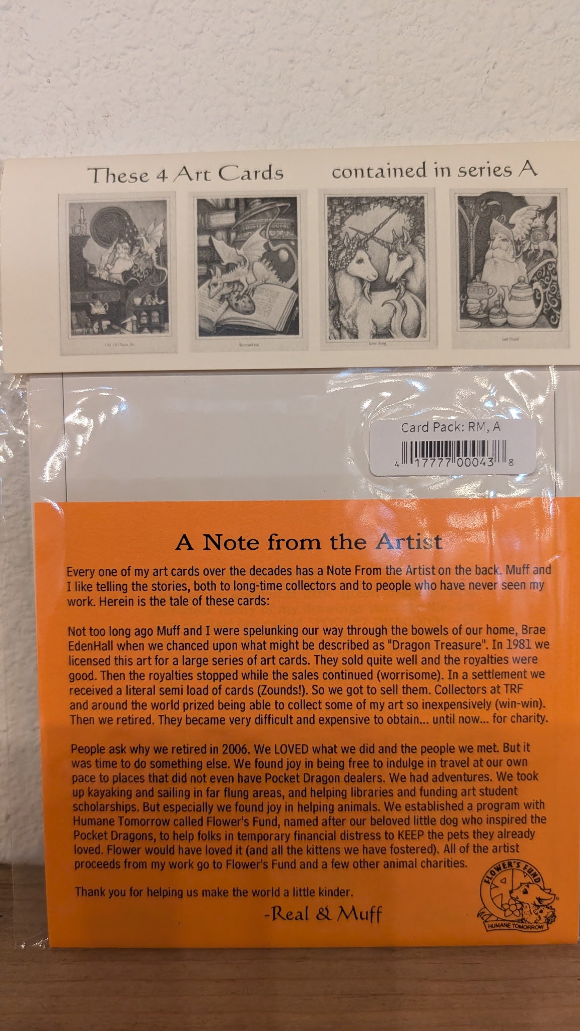 Real Musgrave Art Card Pack A
