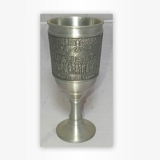2016 Pewter Shot Goblet: New Market Gazebo