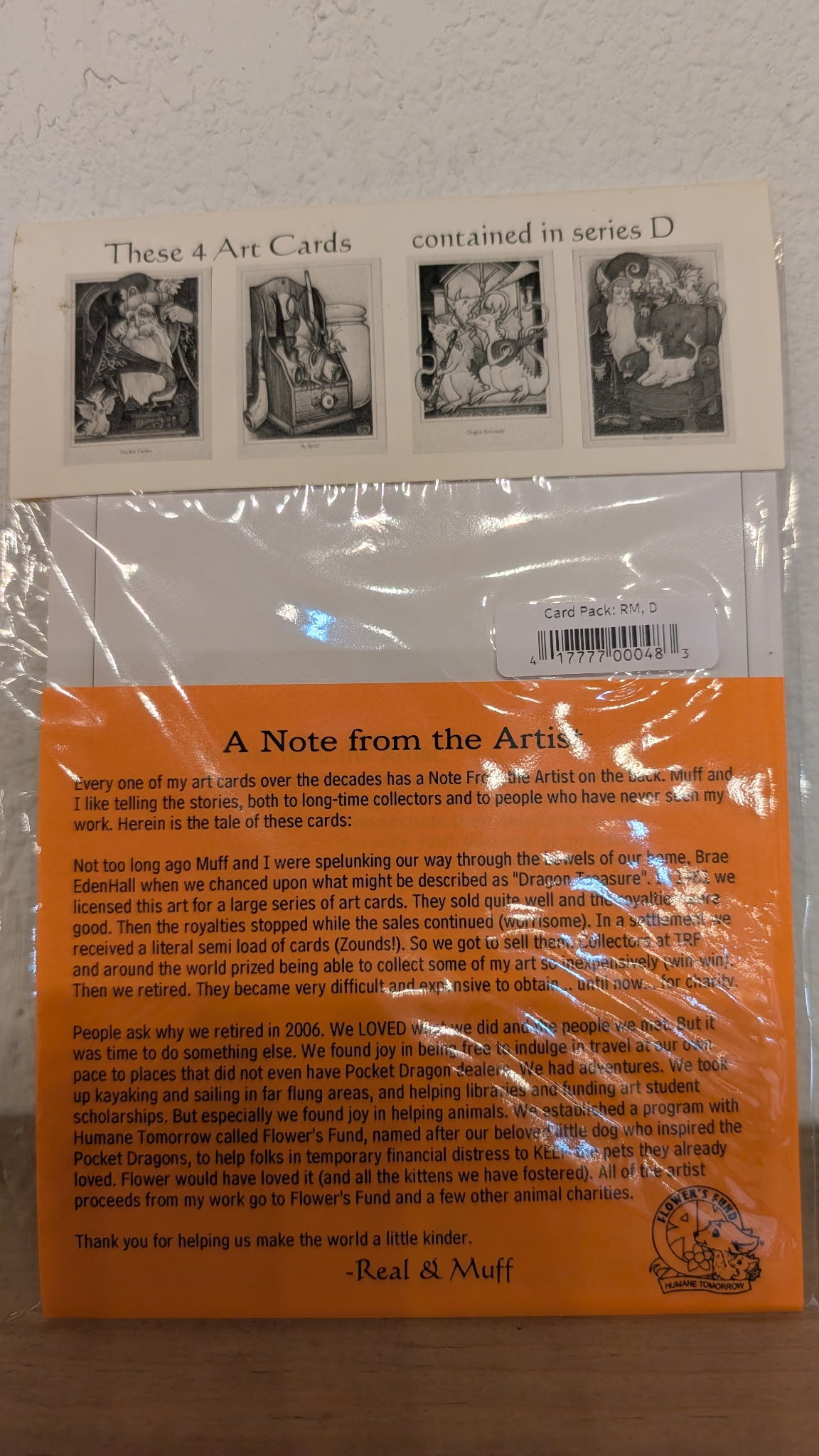 Real Musgrave Art Card Pack D